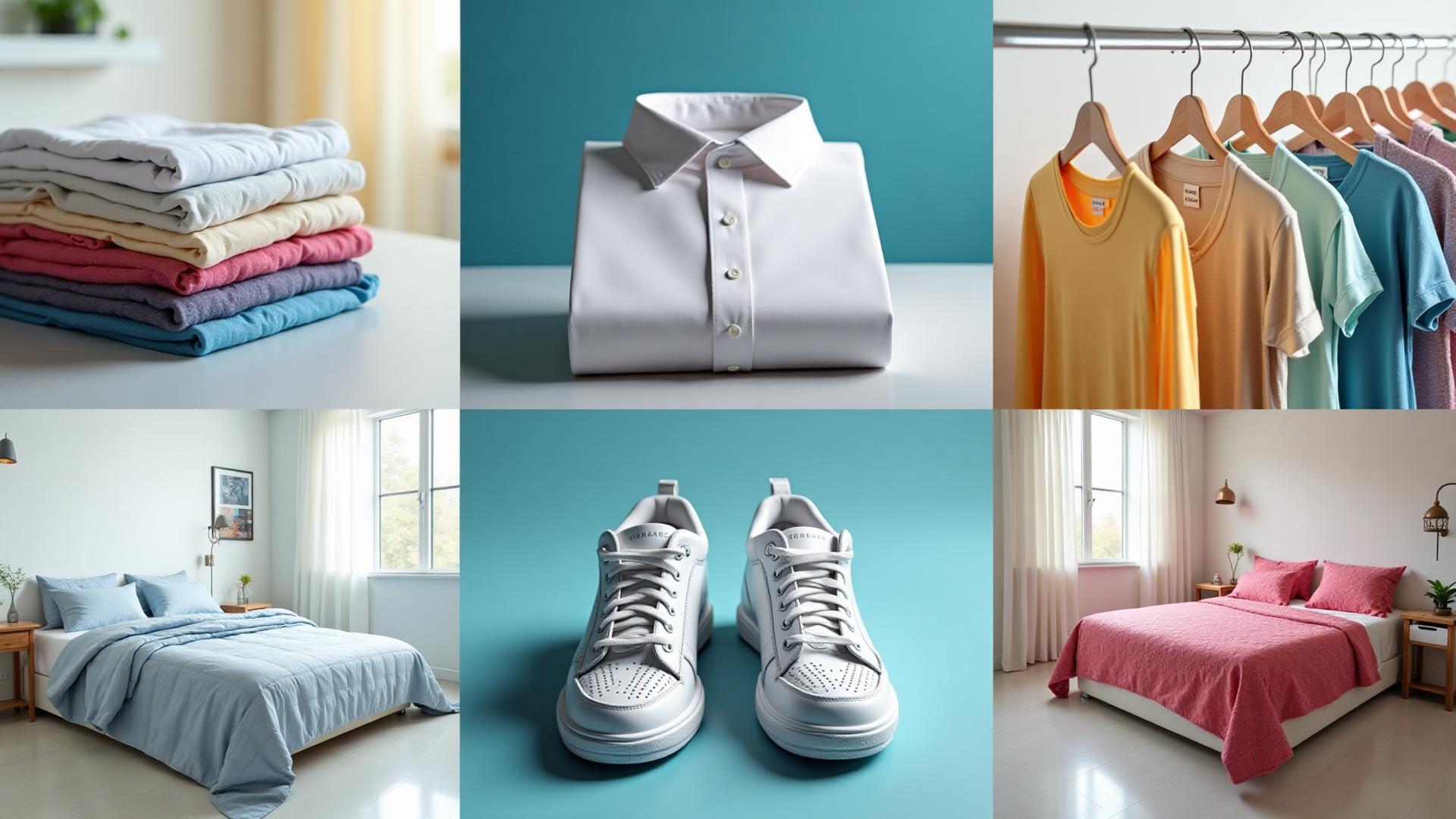 Hasil laundry profesional - pakaian bersih dan rapi